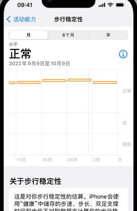 虎丘iPhone手机维修如何在iPhone开启'步行稳定性通知'